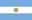 Argentina Bandera 32x32