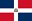 Republica Dominicana Bandera 32x32