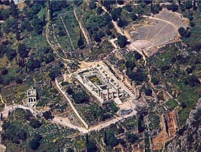 Santuario De Delfos
